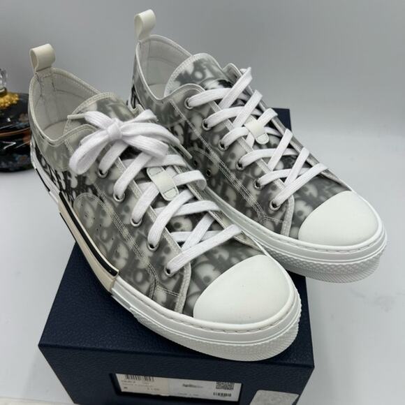 Men's Dior B 23 low top oblique sneakers size 46 made in Italy - Picture 1 of 16